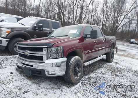 2008 Chevrolet Silverado 2500Hd Ltz from USA, damaged, VIN 1GCHK23698F221534